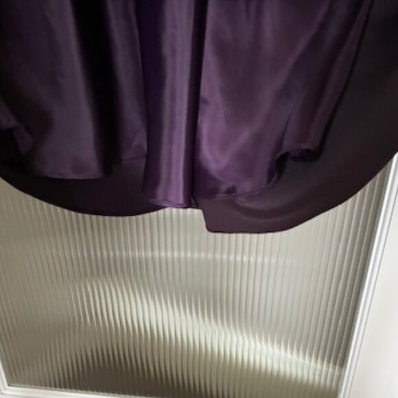 Plum evening suit - Picture 3 of 8